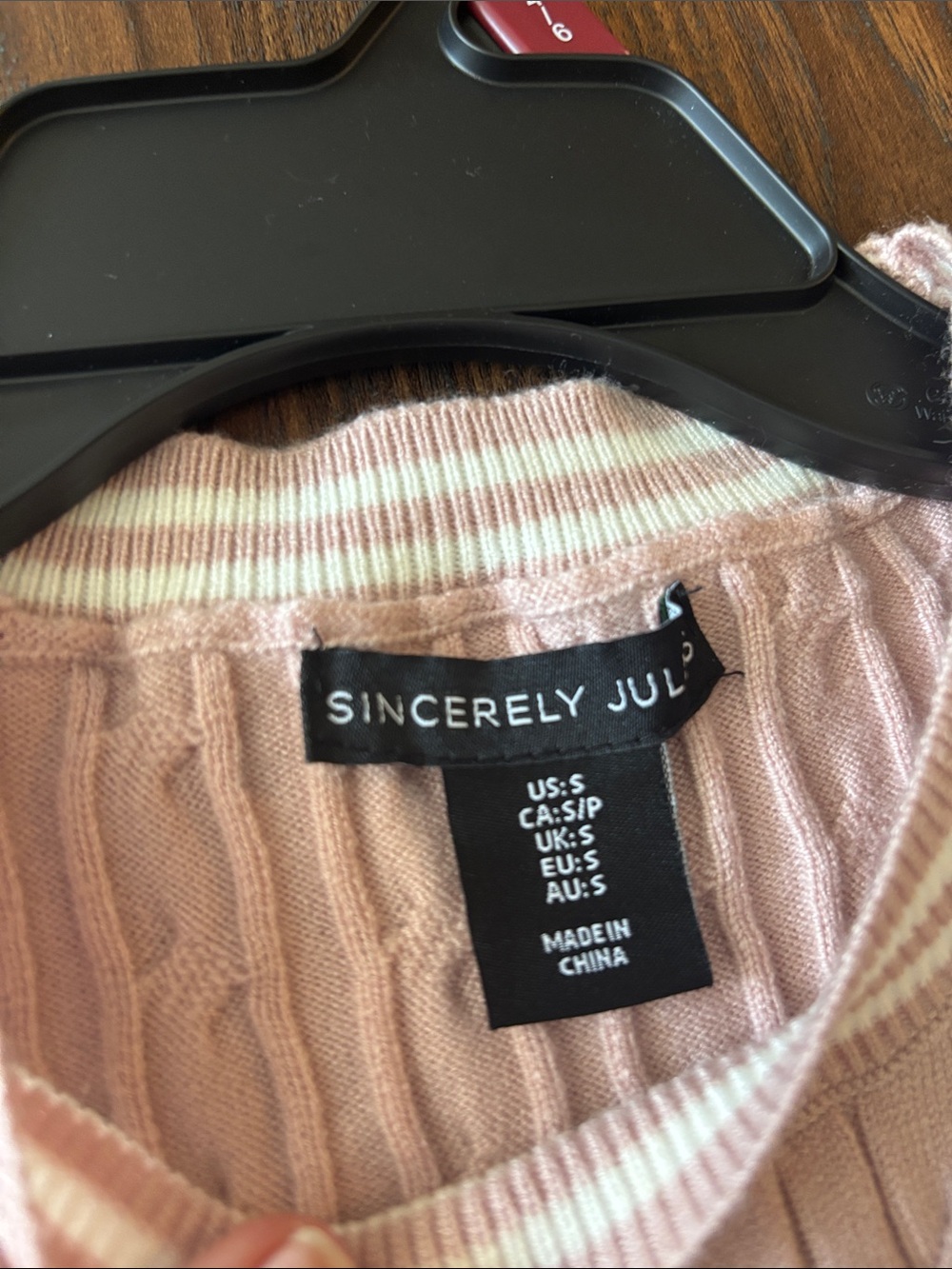 Sincerely Jules Cable Knit Tank & Skirt Set - Light Pink - Picture 3 of 8